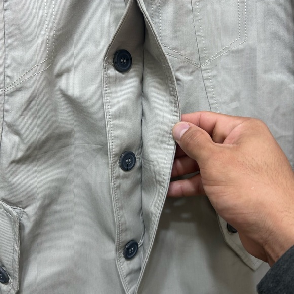 RNT23 Ron Tomson Jacket Jeans London Mens Size XL Gray Grey Pinstripes Light - Picture 3 of 14